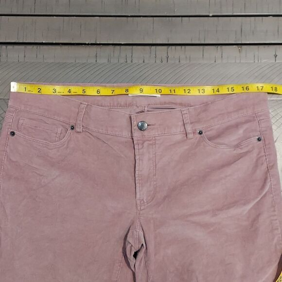 PRADA Dusty Rose Pink Straight Corduroy Pants Sz 48 - Picture 5 of 11